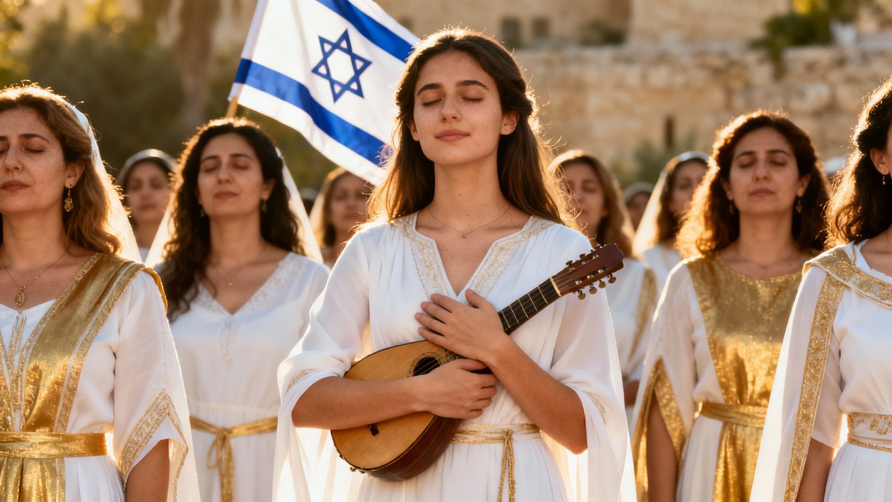 Jerusalem Dawn Walk | Morning Hebrew Worship Music from Israel