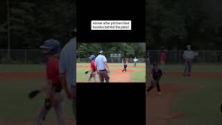 Homer After Pitchers Dad Trolls Hitter