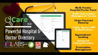 iCare - Powerful hospital & doctor directory localhost installing process screenshot 5