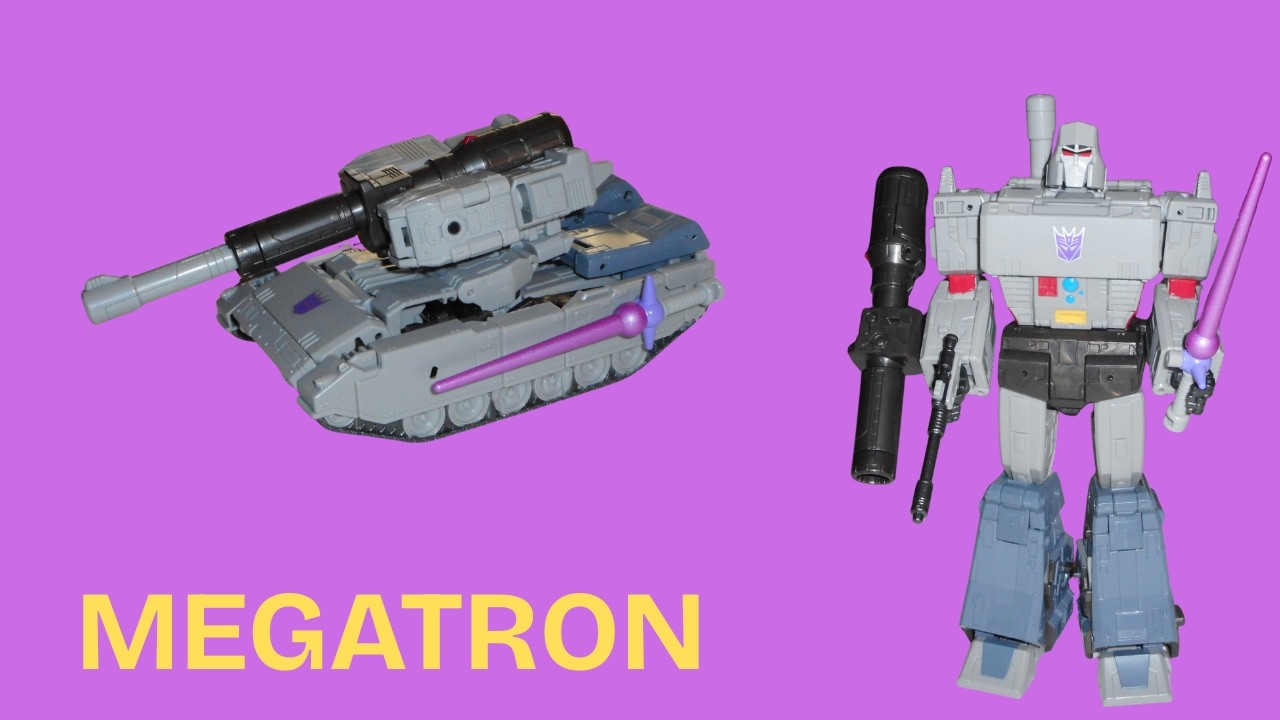 Transformers Studio Series 86 Megatron Full Transformation