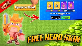 Free Hero Skin! | How to get free Hero Skin in Clash of Clans