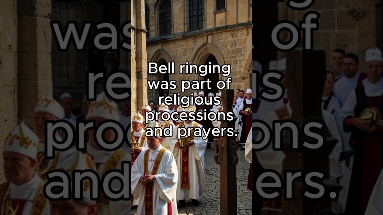Why Medieval Priests Rang Bells to 'Chase Away' Plague! 🔔🦠 #shorts