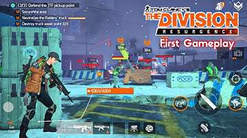 The Division Resurgence Gameplay Walkthrough (Android, iOS) - Part 2 |Free Do#thedivisionresurgence