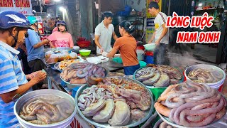 Sức Hút Của Quán Lòng Luộc Nam Định Bán Chớp Nhoáng Hết Tạ Lòng