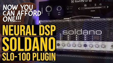 NOW YOU CAN AFFORD ONE! | Neural DSP Soldano SLO-100 Plugin | TOM QUAYLE DEMO