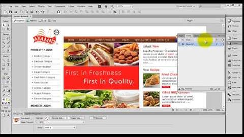 Create rollover effect at Fireworks