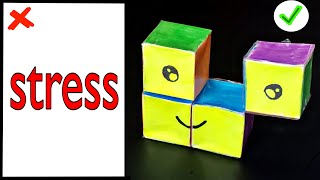 DIY - INFINITY Mini Cube // How to make simple TRANSFORMER