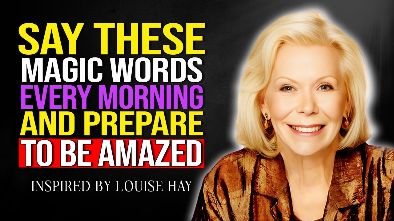 Louise Hay - Speak Blessings Over Yourself and Watch Miracles Happen 🌟 ...
