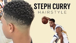 💈 STEPH CURRY HAIRCUT | TWIST SPONGE | CURL SPONGE 💈