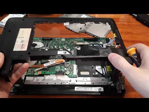 Разборка MSI U210 Light/НЕ РАБОТАЕТ ТАЧПАД (неудачный ремонт)