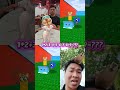 Escape Tsunami vs numberblocks #numberblocks #funny #memes #shorts