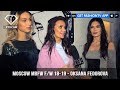 Oksana Fedorova Moscow Mercedes Benz Fashion Week Fall/Winter 2018-19 | FashionTV | FTV