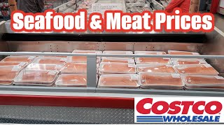 COSTCO SHOPPING SEAFOOD & MEAT PRICES * BROWSE WITH ME