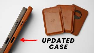 UPDATED LEATHER Case With Camera Control for iPhone 16 Pro // Bullstrap Minimalist