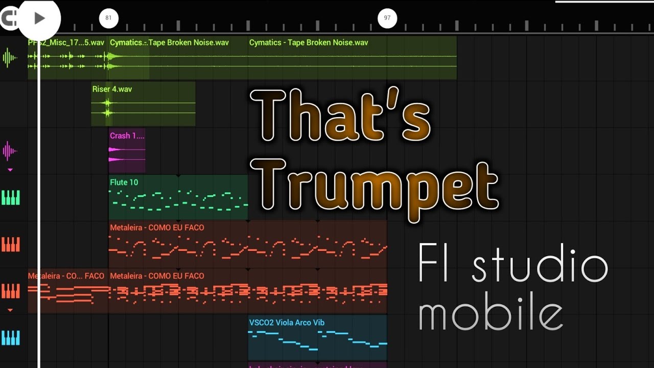 Garandg That's TRUMPET (Fl studio mobile) YouTube