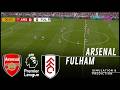 Arsenal vs. Fulham | Premier League 25/26 | Full Match Simulation/Prediction
