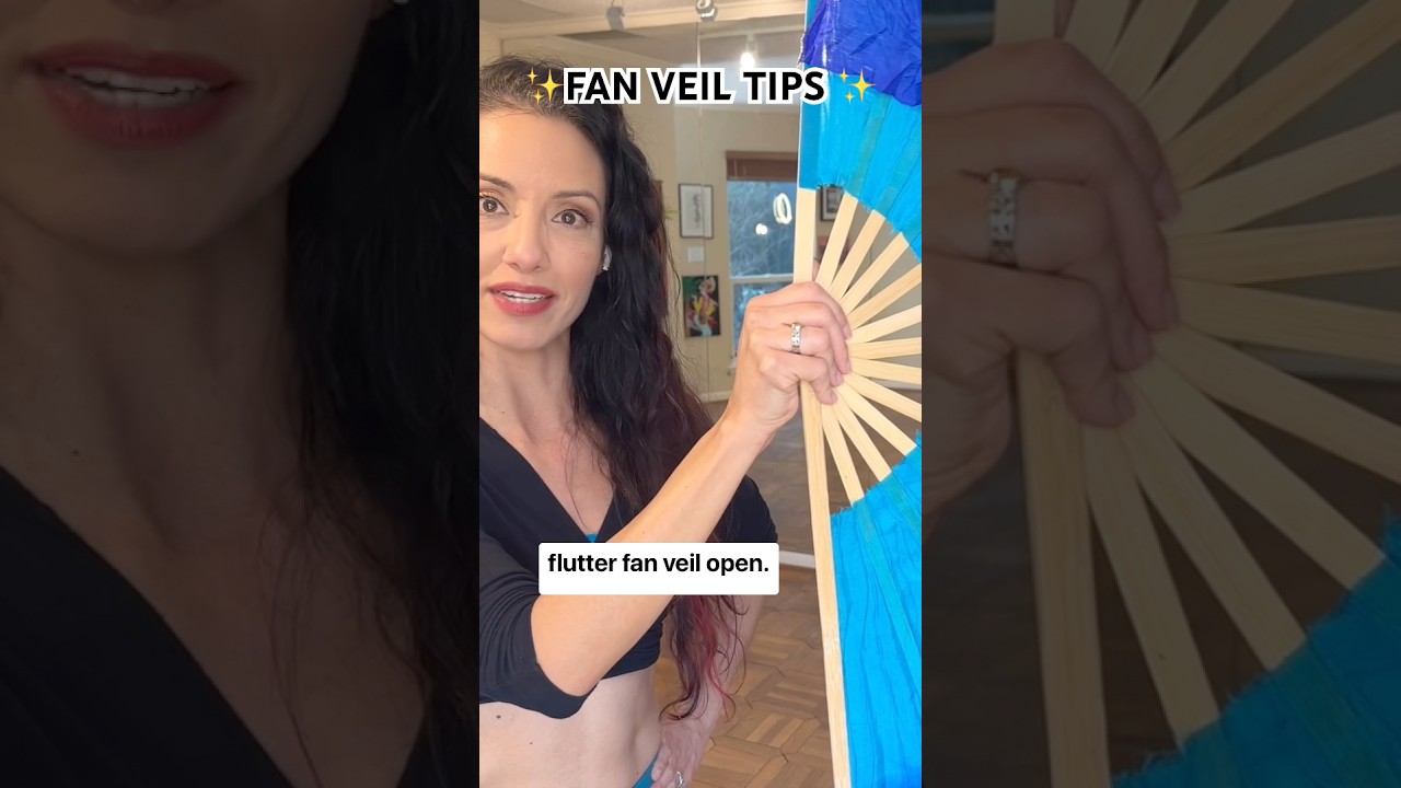 ✨ Three Fan Veil Tips for Effortless Movement! ✨ 