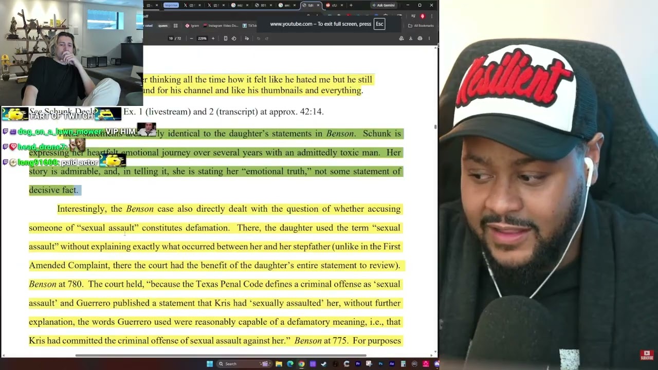 Эмиру отвечает на иск Мизкифа