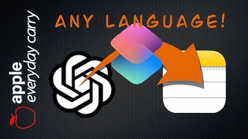 ChatGPT rechtstreeks naar Apple Notes - met ingebouwde vertaling!