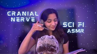 ASMR scifi cranial nerve exam | follow the light, hearing, guided breathing, soft spoken, doctor rp screenshot 4