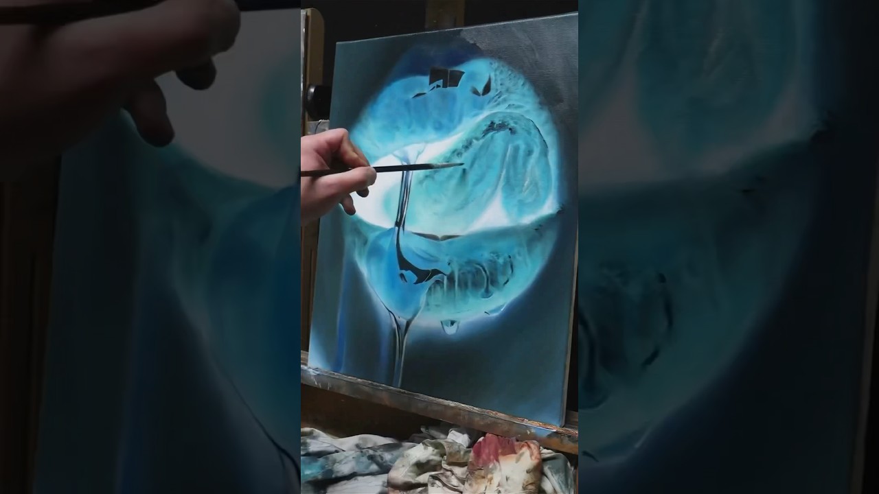 I can't understand this effect 🤯 #art #painting #painting #melke1