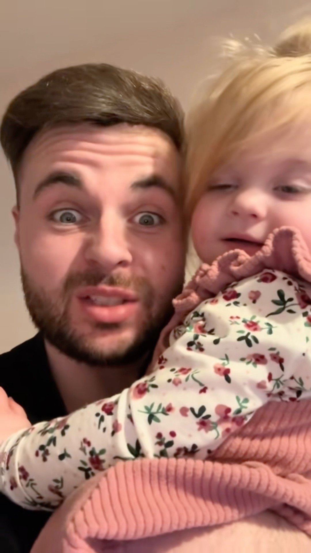 She woke up so happy