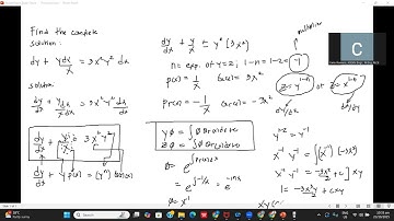 Bernoulli Equations with Calculator Techniques