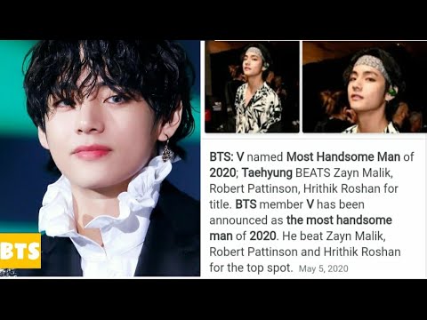 The Most Handsome Man In The World Kim Taehyung Is The Worldwide Handsome Man Respectbtsv Youtube