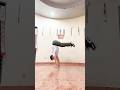 Half pike handstand press