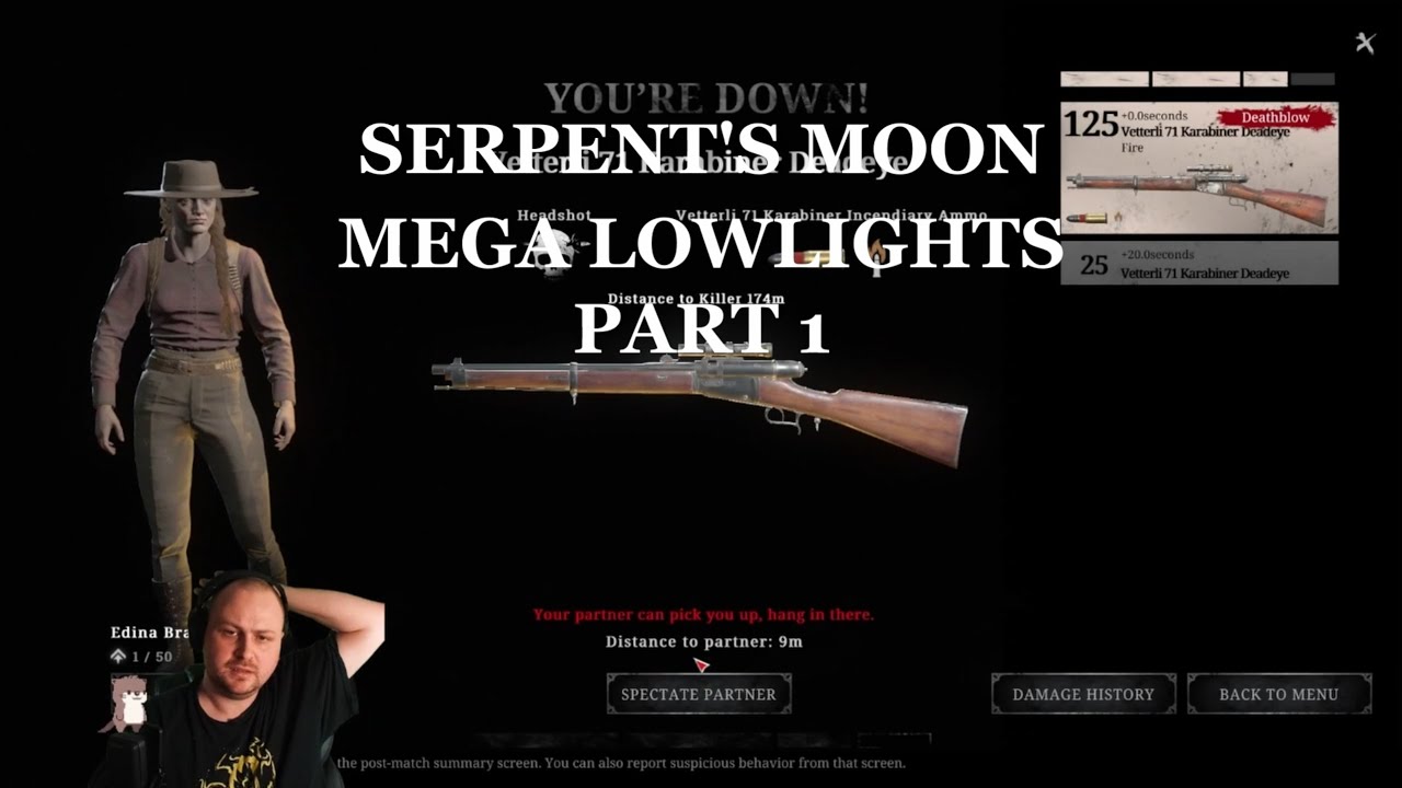 Serpents Moon Mega Lowlights - Hunt Showdown.