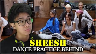 BABYMONSTER - 'SHEESH' DANCE PRACTICE BEHIND REACTION