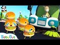 Run Away, Hamburgers!  | Ice Cream, Cake Song | Learn Colors | Kids Pretend Play | BabyBus