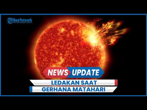 BMKG: Ada Ledakan Terlihat Saat Gerhana Matahari Total 8 April