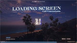 FiveM Loading Screen - Video Background, Your Music, Real Progress Bar