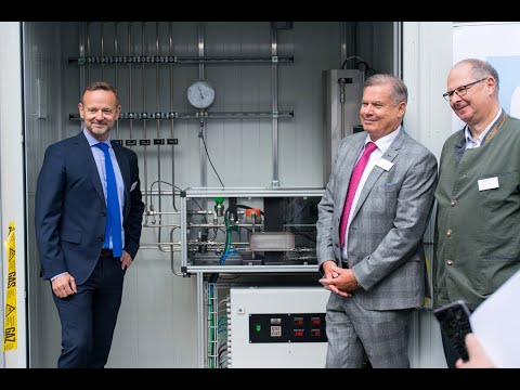 Inauguration d'une installation pilote Power-to-Gas à Sion (CH) en partenariat avec l'EPFL