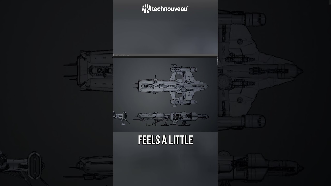 Spaceship Design: The Shotgun Aesthetic Explained! #shorts