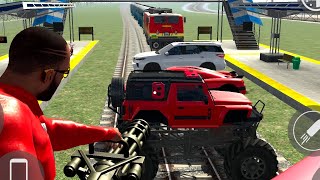 Indian Bike Game Blasting All vehicle in Game Train Vs Monster Truck #Gta5 #Game  screenshot 5