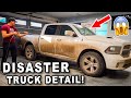 Cleaning a Girl's DIRTY Truck Destroyed By Her Dog!  | The Detail Geek