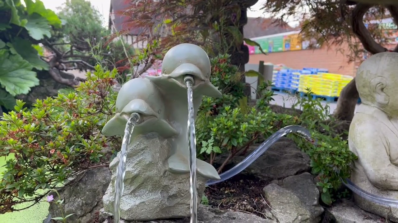 Product Demo: Bermuda Leaping Dolphins Pond Spitter (BER6306)