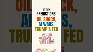 Rapid-Fire 2026 Predictions: Oil Shock, AI Wars, & Trump's Fed