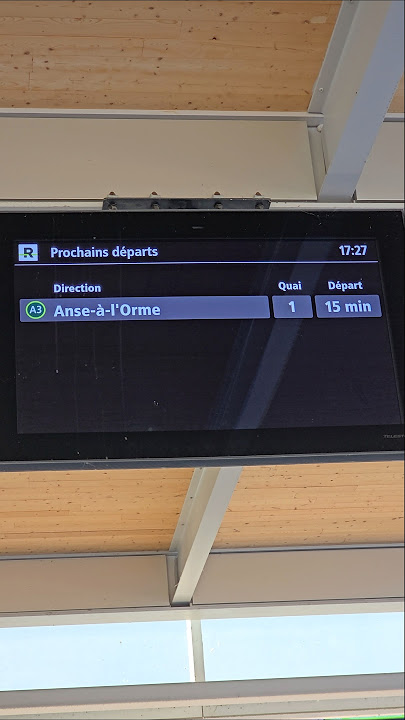 REM West Island digital display! first look / preview