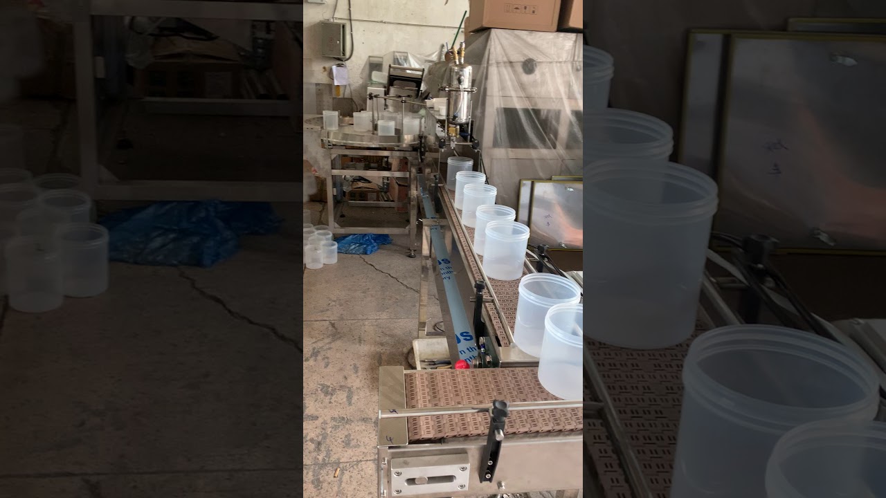 Wet Wipe Canister Filling Packing Sealing Production Line