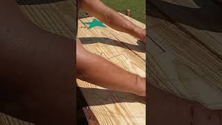 Making a Wooden Texas Flag