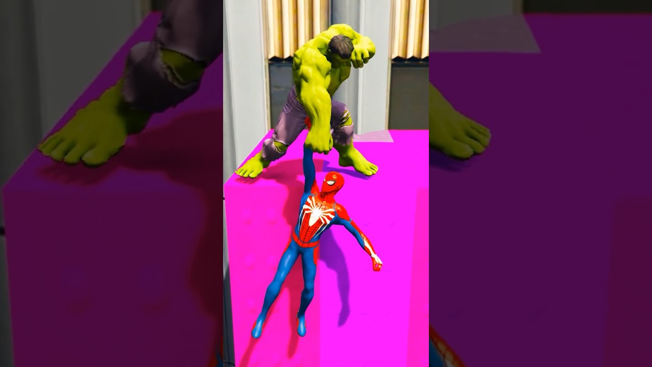 😱HULK SAVED SPIDERMAN 🕷️ 🕸️KICKED VENOM ZOMBIES TO HELL!!😱😱 