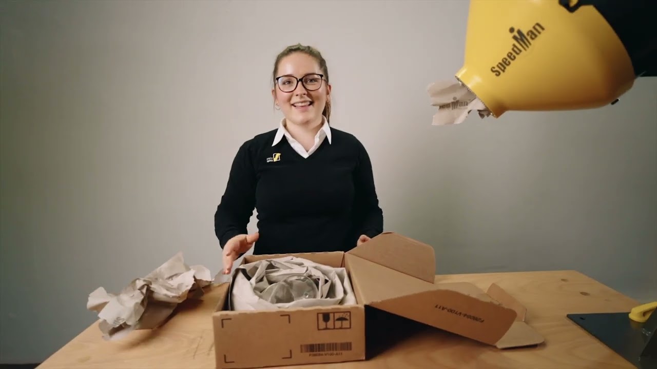 SpeedMan® Classic | Practical paper filling system without energy requirement