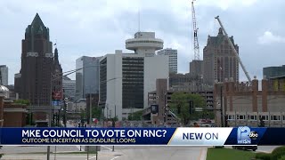 Milwaukee Common Council could vote on RNC agreement Wednesday