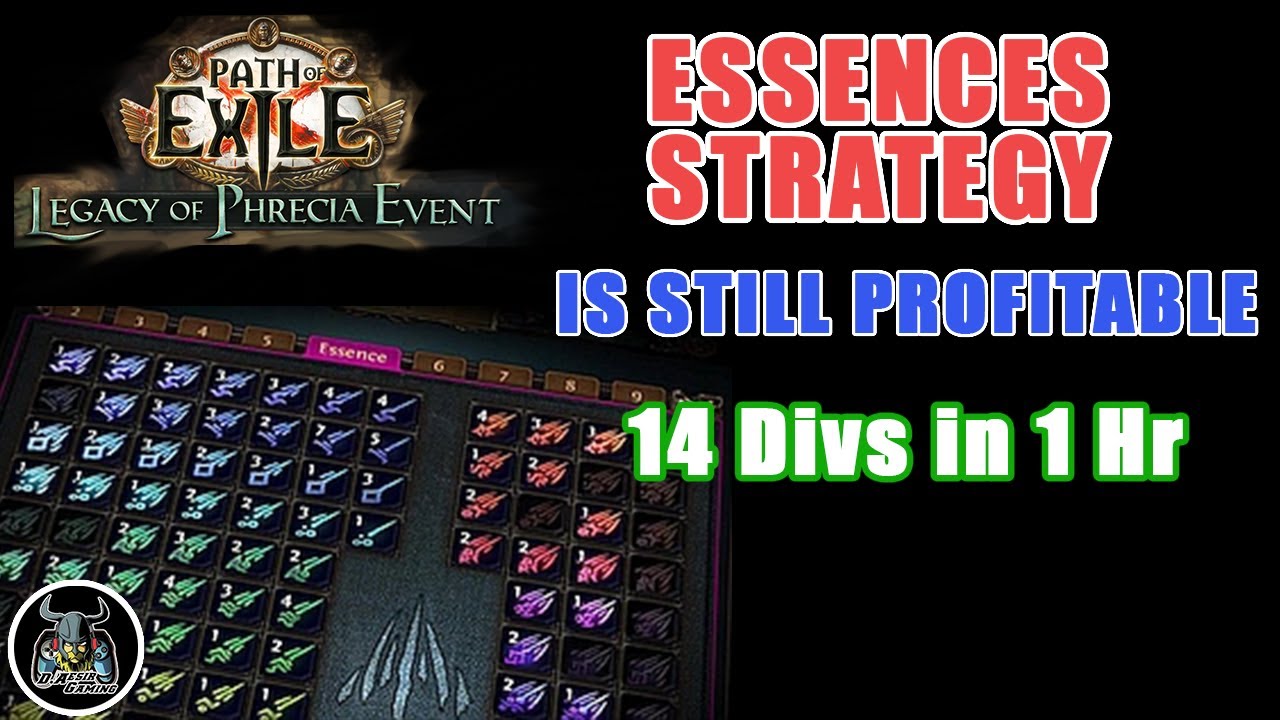 Essence Farming - Path of Exile Legacy of Phrecia