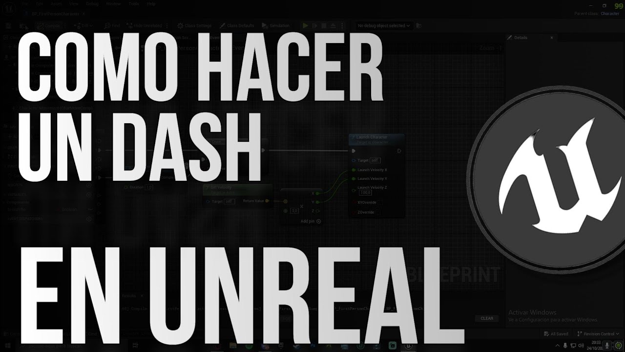 COMO HACER UN DASH EN UNREAL ENGINE 5 - YouTube