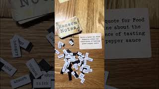 Beware of ass attacks 💩🔥#ransomnotes #boardgame #gamenight