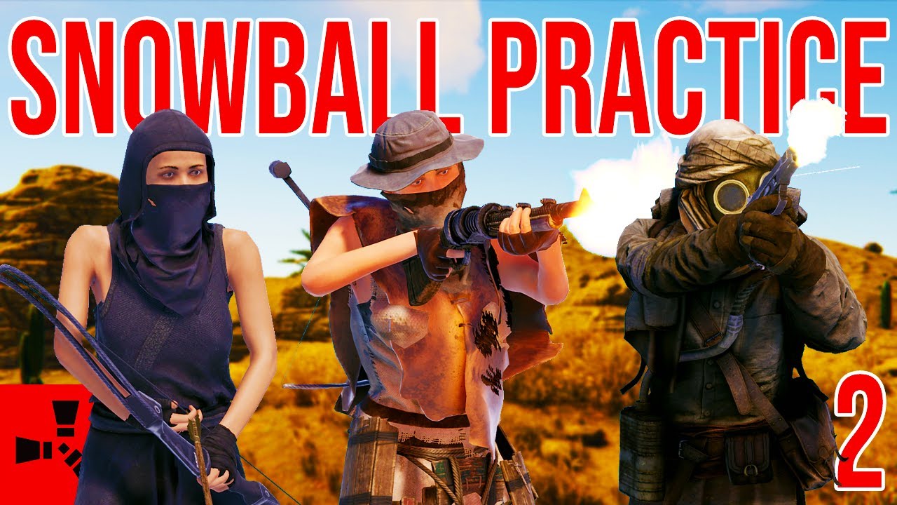 Solo Snowballing is Painful - Rust Snowball Practice (#2) - YouTube